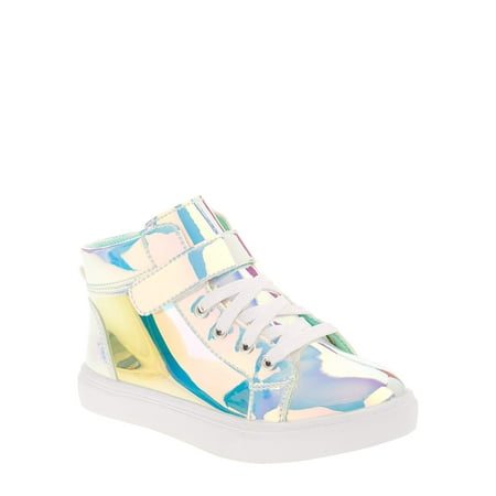 Wonder Nation Girls' Athletic Holographic High Top