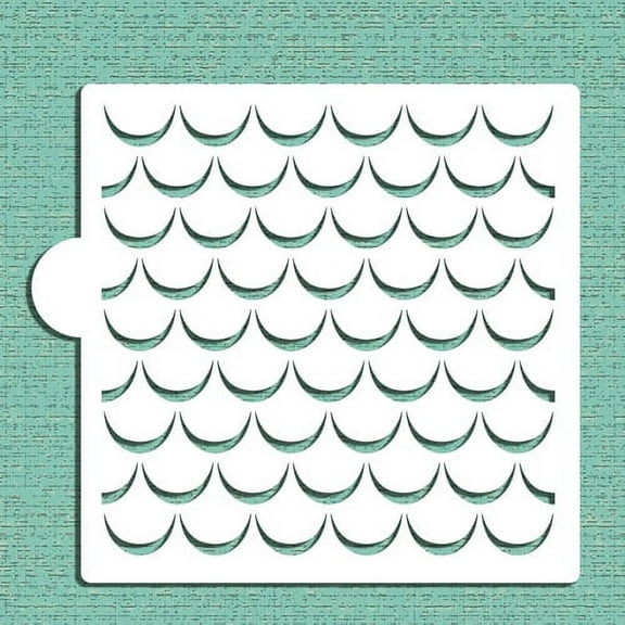 Swag All Over Cookie and Craft Stencil CM085 by Designer Stencils