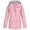 Pink, variant on Light Weight Jacket with Hood Women Long Sleeve Hooded Casual Jackets Women Solid Rain Jacket Outdoor Waterproof Hooded Raincoat Windproof Heated Coat with Hood for Women