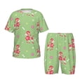 thumbnail image 1 of Fotbe Cute Poodle Dog Pijama Estampada de 2 Piezas para Niños – Ropa de Dormir de Manga Corta Cómoda para Niños y Niñas, Camiseta y Shorts de Algodón-4X-Large, 1 of 6