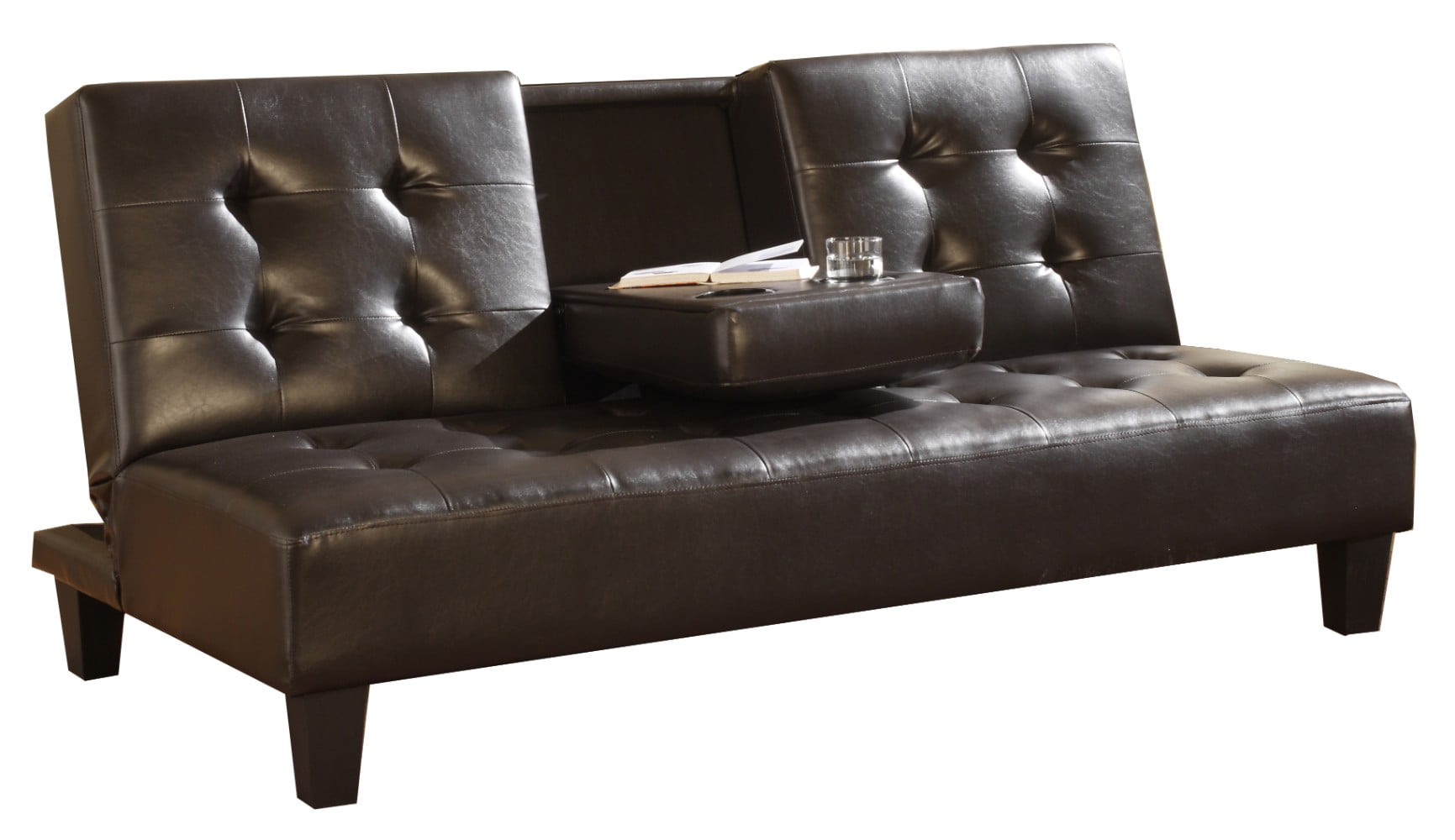 walmart leather sofa bed