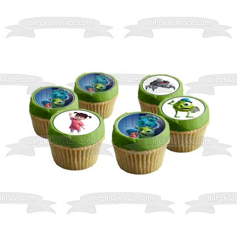Monsters Inc Mike And Sully Edible Cupcake Topper Images - 1.3 Inch - ABPID01800 - Walmart.com monsters-inc-mike-and-sully-edible-cupcake-topper-images-1-3-inch-abpid01800-walmart-com