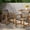 00.00MCA#Brown, variant on DUOSONG Hampton Wood And Wicker Dining Chair( Set Of 2 ) Brown Wood+Glass Garden & Outdoor Outdoor & Patio Furniture Patio Seating