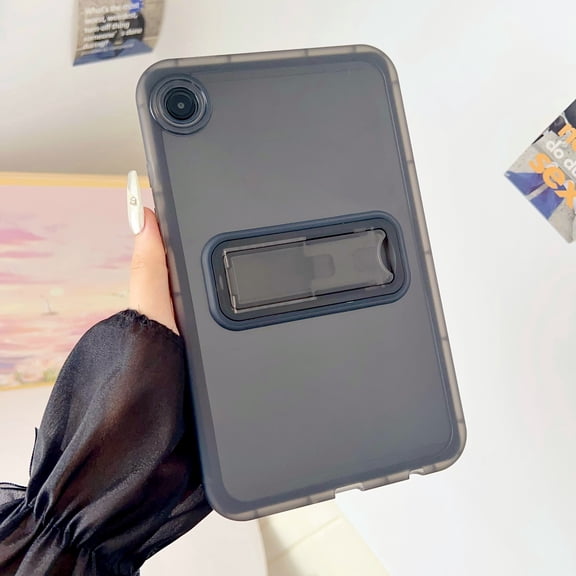 Allytechgroup Slim Case for Samsung Galaxy Tab A11 / Tab A9 8.7-Inch 2025/2023, Built-in Kickstand Non-Slip Shockproof Rugged Protective Bumper for Samsung Galaxy Tab A11/ A9, Black