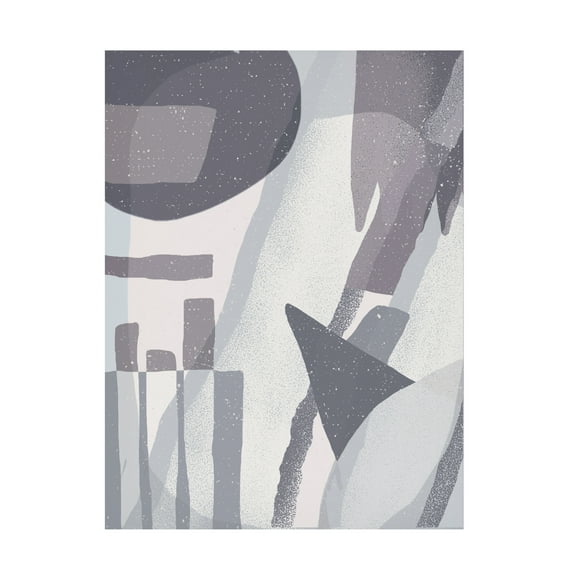 Trademark Fine Art Aylin Demir Abstract in the Grey Canvas Wall Art