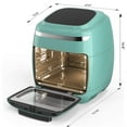 thumbnail image 5 of GoWISE Vibe 11.6-Quart Air Fryer Toaster Oven w/ Rotisserie & Dehydrator, Mint, 5 of 8