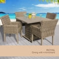 thumbnail image 2 of Royal Square Dining Table with 4 Chairs, 2 of 7