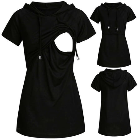

Simplmasygenix Womens Maternity Clearance Sleeveless Summer Tops Pregnant Women Clothes Round Neck Stitching Maternity Nursing Top
