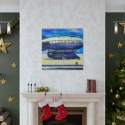 Lofty Art Deco Blimp - Canvas