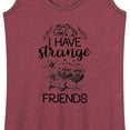 thumbnail image 3 of Alice In Wonderland - I Have Strange Friends - Women's Racerback Tank Top, 3 of 5