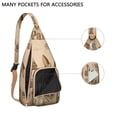 thumbnail image 2 of Fashion Crossbody Sling Bag Tower Crossbody Bag for Travel Adjustable Lightweight Travel Hiking Casual Daypack for Young People, 2 of 4