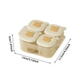 thumbnail image 4 of Silicone Baby Food Freezer Tray 40ml, Stackable Food Grade Containers with Measurement Marks for Purees Breastmilk, 4 of 4