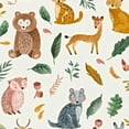 thumbnail image 6 of HAOXIT Wild Animal Paradise Table Cloth Round Tablecloth for Dining Room, Party, Banquet 42-46, 6 of 8