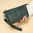 thumbnail image 4 of SDOTXA Foldable PU Leather Wristlet Wallet with Coin Purse and Card Slots, 4 of 5