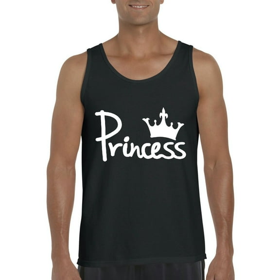 Normal is Boring - Men's Tank Top for Men, up to Men Size 3XL - Princess Crown