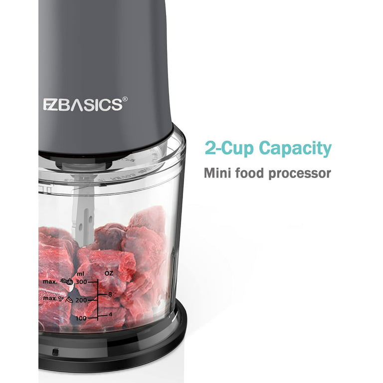 Buy Wholesale China 2 Speed Mini Food Processor With 4 Blades & Electric Food  Chopper at USD 8.6