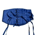 thumbnail image 4 of Women Steampunk Corset Belt Medival Elastic Waist Belt for Dresses Blue XXXL, 4 of 5