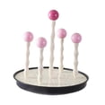 thumbnail image 3 of Tnarru Cup Drying Rack, Kitchen Cup Holder, Multifunctional Modern Decorative Bottle Drainer Rack Cup Holder for Table Countertop Bar Red Ball, 3 of 8