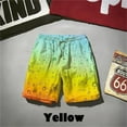 thumbnail image 3 of Summer New Water Drop 3d Printed Shorts Funny Fashion Gradient Colorful Beach Short Pants Swimming Shorts Men Hombre Ropa Cheap, 3 of 4
