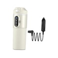 thumbnail image 1 of Car Heating Cup Electric Heat Water Cup for Tea Brewing Coffee Beverage White, 1 of 8