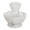 4-Inch, Mushroom, variant on Mushroom Mortar and Pestle Set, Solid Carrara Marble, 3.8-Inch, Spice Herb Grinder, Pill Crusher, Nut Butter Maker