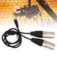 thumbnail image 4 of Cable De Salida De Audio De Micrófono, Cable De Salida De Audio De Cable TPE, Negro Para Altavoz De Computadora Portátil Mezclador De Micrófono EOTVIA No, 4 of 7