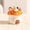 Orange, variant on Aodebiao Ceramic Mushroom Storage Jar for Dry with Stainless Steel Fruit Forks Kitchen Measuring Baking Spoons Cooking Measuring Spoons for Kitchen Baking Tool Utensil