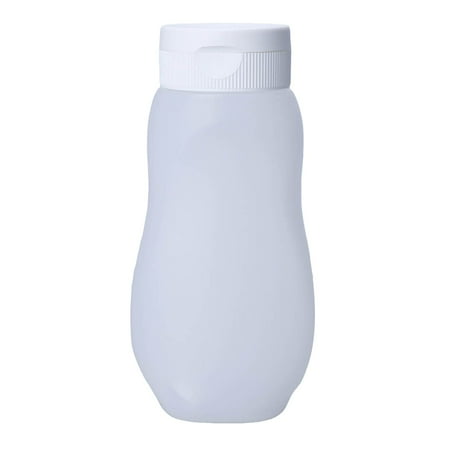 

Lunch Box Condiment Bottles For Ketchup Hot Liquids Oil With Caps For Condensed Milk And Dressing Dispenser Clear Plastic Bottles Dressing Container PE Fre