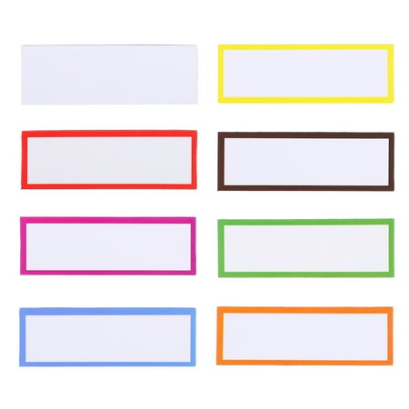 

OUNONA 48pcs Refrigerator Magnetic Message Sticker Refrigerator Notepad Dry Erase Reusable Memo Pad