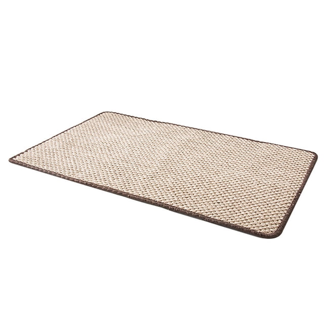 <p>Cat Floor Scratching Pad, Prevent Slip Strong Locking Edge Wearable Cat Scratch Mat Accuracy Woven For Sofa Wall For Indoor</p>