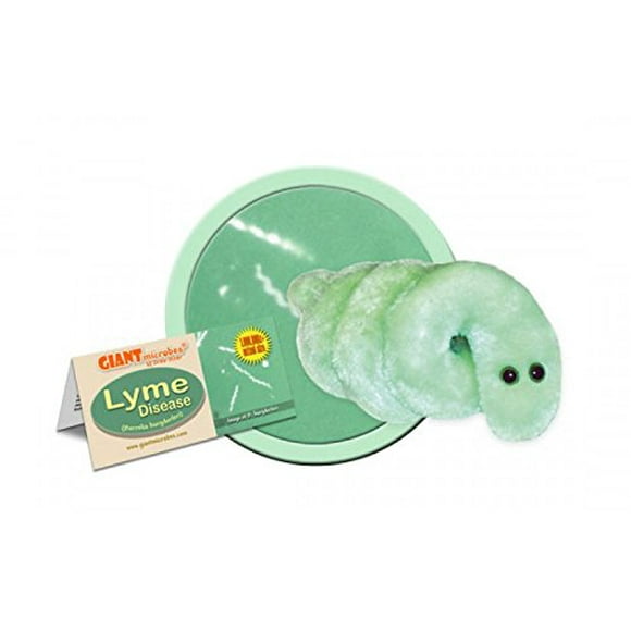 GIANT MICROBES 5"-7" Lyme Disease Borrelia Burgdorferi Microbe Plush Toy