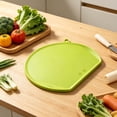 thumbnail image 4 of TPU Cutting Board - Semi-Circular Flexible Chopping Mat - Non-Slip Kitchen Prep Board - Roll Up Design, 4 of 6