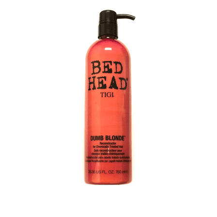 Tigi Bed Head Dumb Blonde Reconstructor Conditioner 25.36 Oz, For Chemically Treated Hair