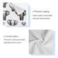 thumbnail image 4 of Three-Piece Towel Set Face Towel Towel Set Hand Towel Bath Towel Cotton Bath Towels Bath Towel Sets Hand Bath Towels Black Elephant Seamless, 4 of 8