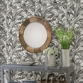 thumbnail image 4 of NuWallpaper Black Canopy Vinyl Peel And Stick Wallpaper, 216-in by 20.5-in, 30.75 sq. ft., 4 of 5