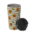 thumbnail image 2 of Honeii Cute Sunflowers Print Travel Coffee Mug Insulated Coffee Cup with Leakproof Lid, Coffee Tumbler, Reusable Coffee Cups with Seal Lid, 2 of 8