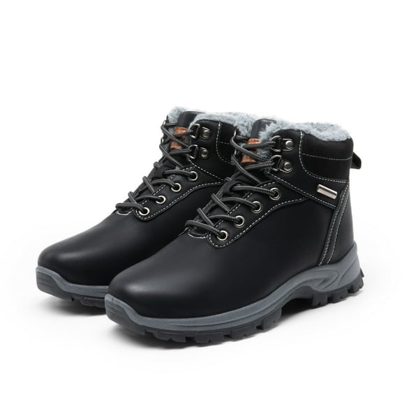 DREAM PAIRS Womens Waterproof Warm Ankle Boots Faux Lined Lace Up Outdoor Hiking Work Shoes