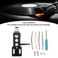 thumbnail image 4 of Universal Phono Turntable Head Shell, Aluminum Alloy Phono Headshell for Turntables Cartridge, 4 of 7