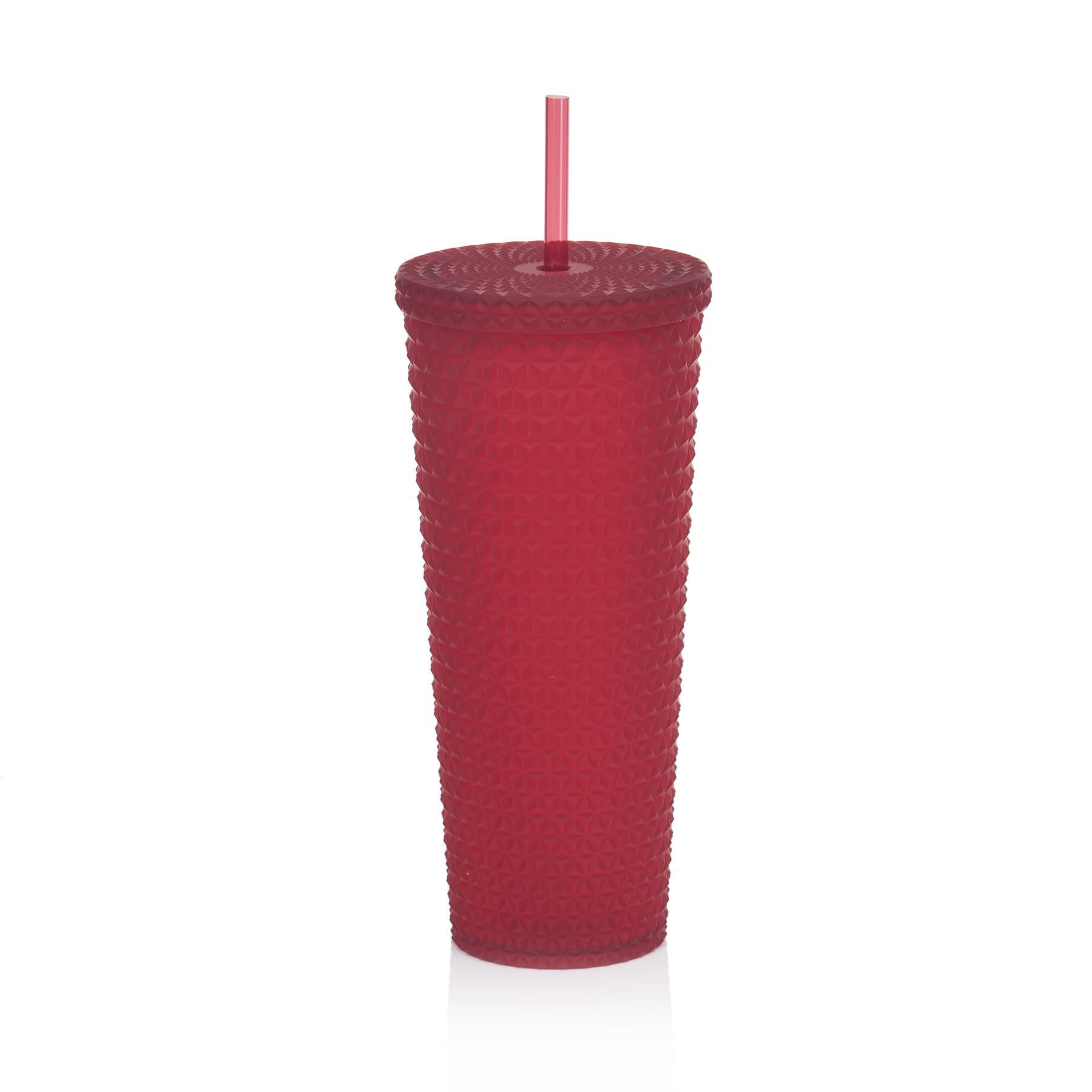 Mainstays 4-Pack Holiday Time Christmas Tumblers with Figural Straw $13.31  (Reg. $24) - $3.33/26 Oz Tumbler - Fabulessly Frugal