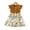 Yellow, variant on KYAIGUO Baby Kids Girls Floral Dresses Toddler Summer Sleeveless Tutu Dress Casual Princess Skirts with Bowknot for 1-8 Years