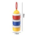 thumbnail image 2 of Dispensador de leche en polvo apilable para bebés, contenedor portátil para leche en polvo, caja de almacenamiento de leche en polvo con capas independientes, 2 of 5