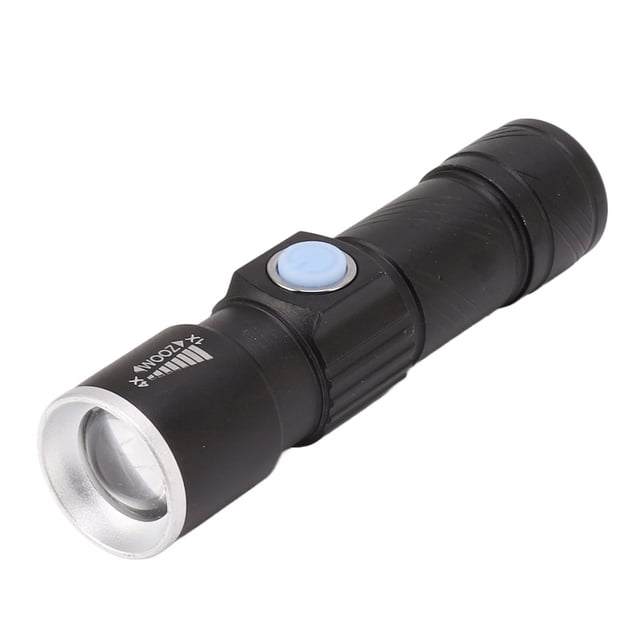 UV Flashlight, 395nm Ultraviolet Light Wick Aluminum Alloy Casing Ultraviolet Flashlight Stable Heat Dissipation for Fluorescent Agent Detection