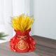 thumbnail image 5 of Bolsa de dinero de resina china en forma de estatua, adornos de mesa, regalo de cumpleaños, vacaciones, tamaño 15x10x13cm, apariencia creativa para florero rojo Macarena florero, 5 of 8