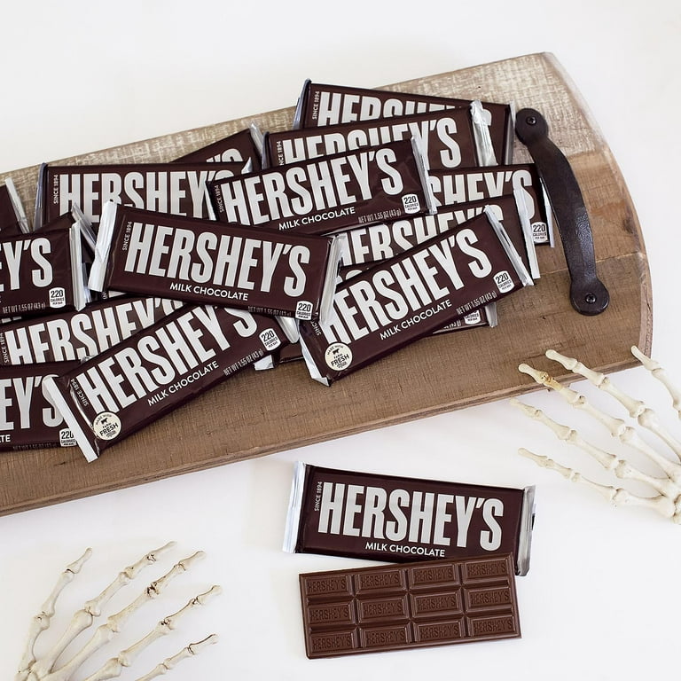 Hershey's Milk Chocolate Candy, Gluten Free, 1.55 Oz, Bar, Candy Bars