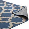 thumbnail image 5 of Modway Cerelia Moroccan Trellis 5x8 Indoor and Outdoor In Blue and Beige, 5 of 5