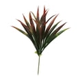 thumbnail image 3 of Planta de césped artificial Arbusto artificial Jardineras de patio Decoración Césped alto falso para Rojo verde, 3 of 9