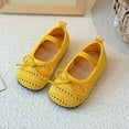 thumbnail image 2 of HUANBAI Girls Sandals For Toddler To Kids Breathable Bow Summer Shoes Casual Everyday Wear Comfortable Lightweight Baby Girl Closed Toe Sandals 2-2.5 Years, 2 of 9