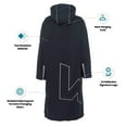 thumbnail image 4 of WAVE Oversized Waterproof Fleece-Lined 3 in 1 Changing Robe | Quick Dry Wetsuit Changing Coat | Unisex | Ecru | Large, 4 of 11