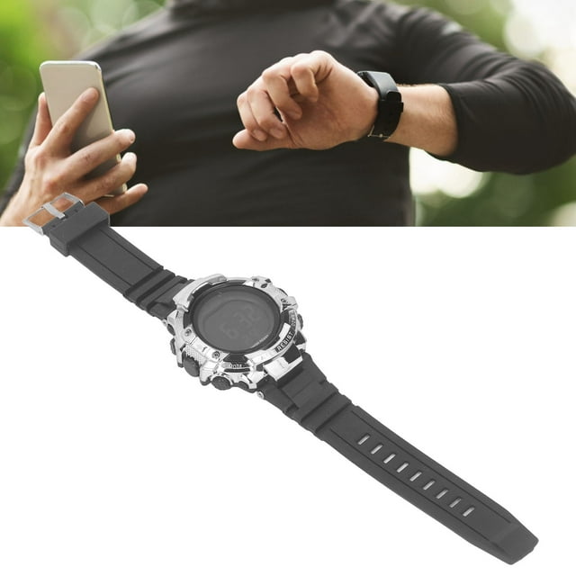 Hombres Reloj Deportes Digital Gran Pantalla LED Retroiluminación 5bar ANGGREK Otros