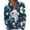 Blue, variant on Cardigan Sweaters for Women Hemlock Fall Cute Print Open Front Knit Cardigan Sweater Winter Casual Loose Button Down Long Sleeve Coat Sweater